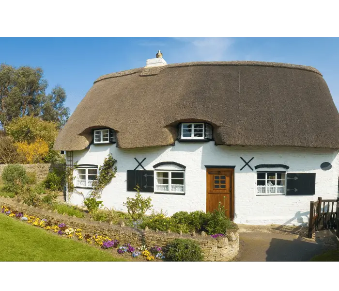thatched cottagee