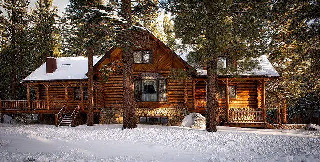 cabin winter location