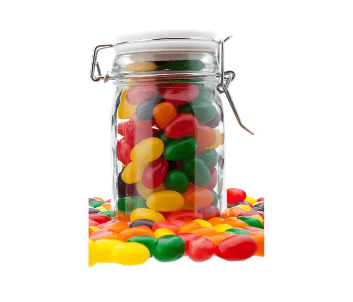 sweets in a jar