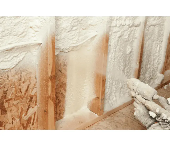 wood wall insulating
