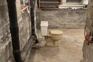 Why Do Old Houses Have a Toilet in the Basement?